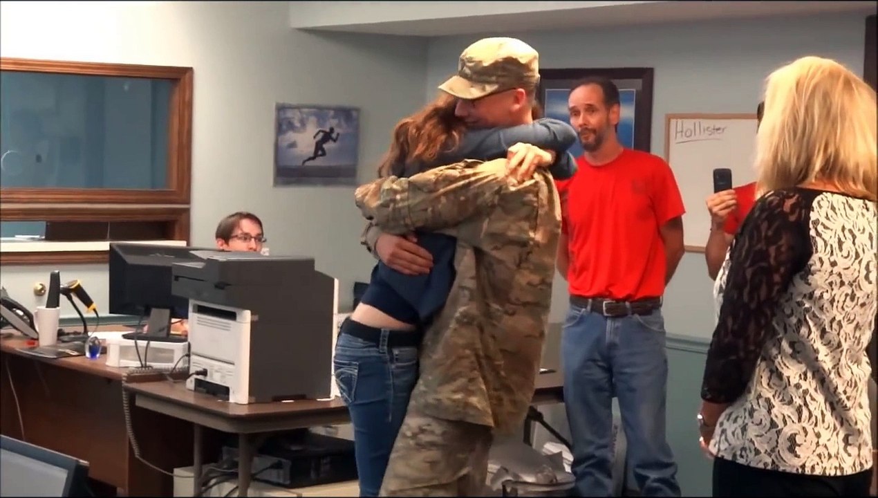 A special homecoming surprise