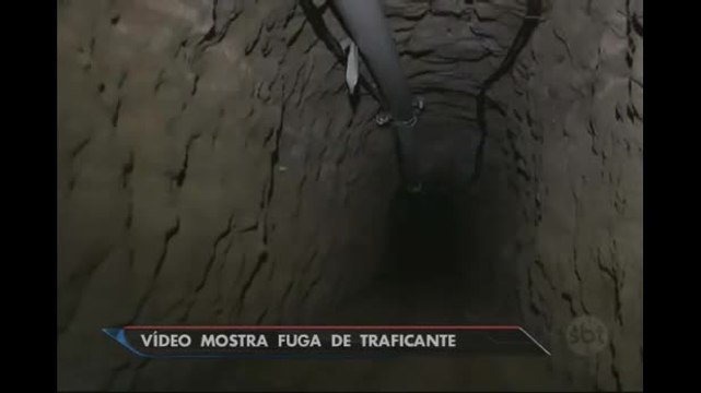 Vídeo mostra fuga de um dos traficantes mais procurados do mundo