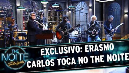 Exclusivo: Erasmo Carlos no palco do The Noite