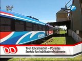 Habilitan oficialmente el tren Encarnación - Posadas 13/02/2015