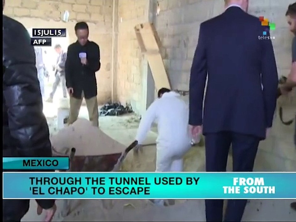 Mexico: Authorities Give Access to ‘el Chapo’s Escape Tunnel