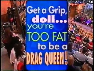 Ricki Lake - Get a grip doll... you're too fat to be a drag queen (2 of 3)