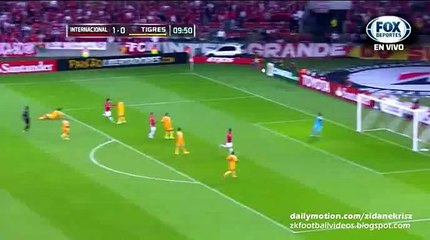 2-0 Valdivia Amazing Goal | Internacional v. Tigres 15.07.2015 Copa Libertadores
