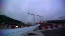 GoPro Time-Lapse | BOEING 737 AIRPLANE TAKEOFF in SUNSET | Oslo Airport