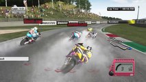 online moto2 race  on motogp15 against some Italian boys (PS4)