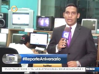 Corresponsales felicitan al equipo de Reporte Estelar por su primer aniversario