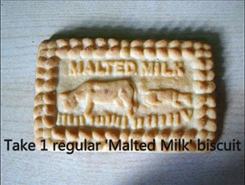 How to eat a 'Malted Milk' biscuit (Cow Biscuits) video Dailymotion
