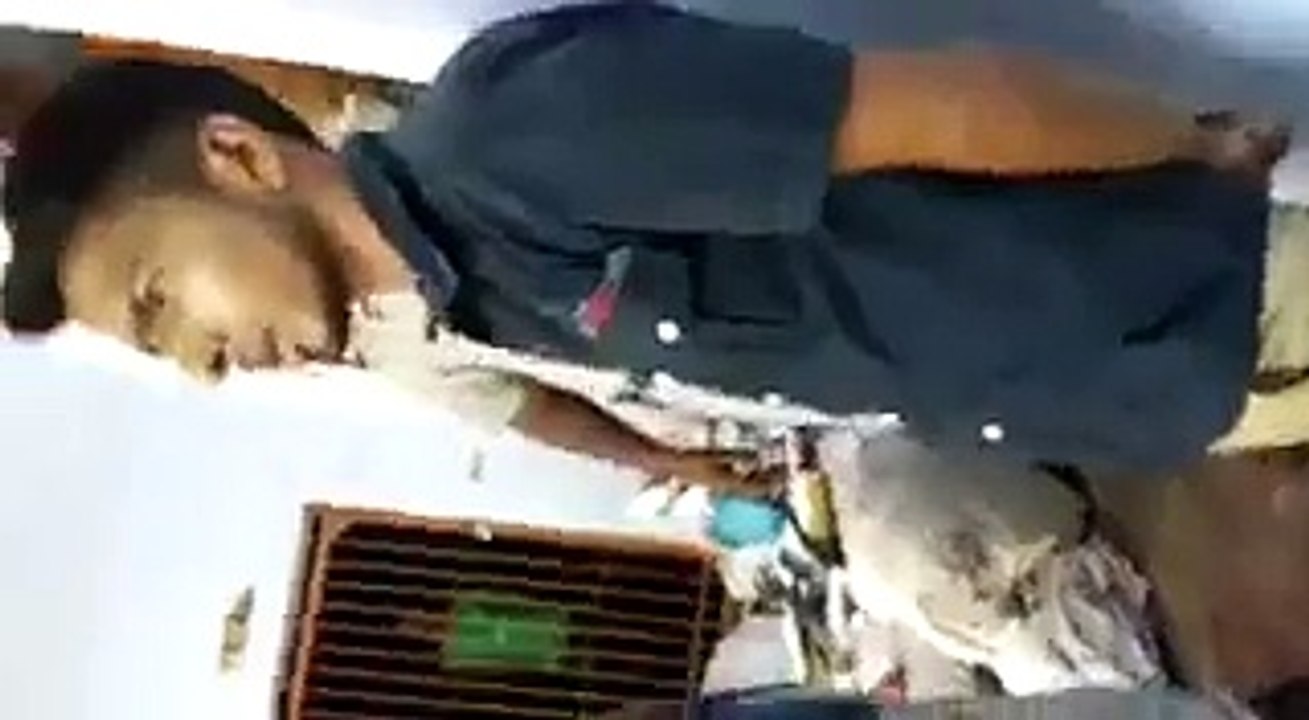 Indian Girl beating boy infront of Police