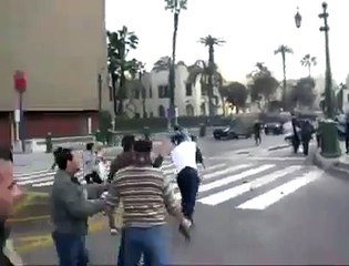 الامن يهرب من شباب مصر