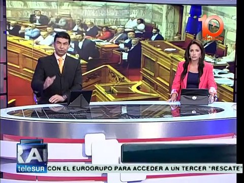 Grecia: acuerdo con acreedores europeos es aprobado por el Parlamento