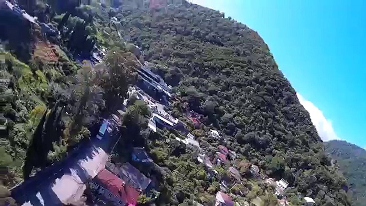 drone attacks a man!