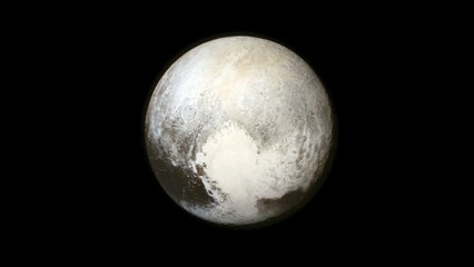 Mountains on Pluto - HD