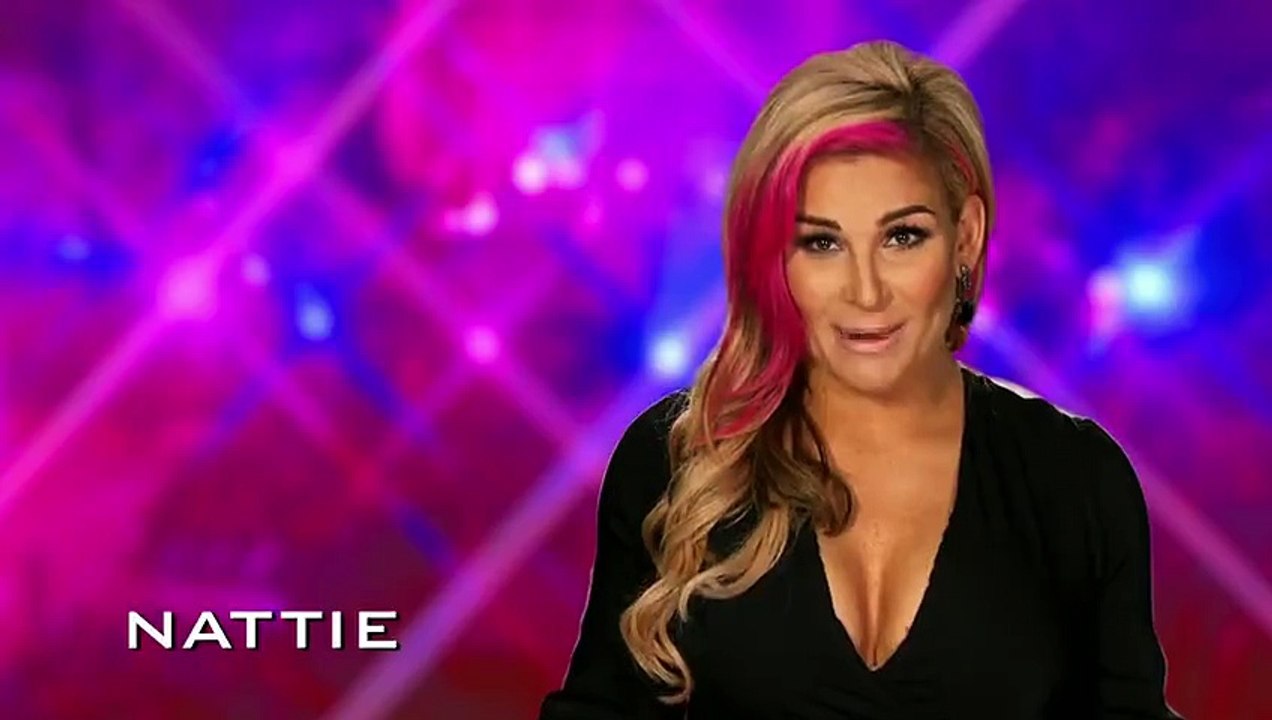 Natalya and Jim “The Anvil” Neidhart sign autographs at Axxess- Total Divas, July 14, 2015