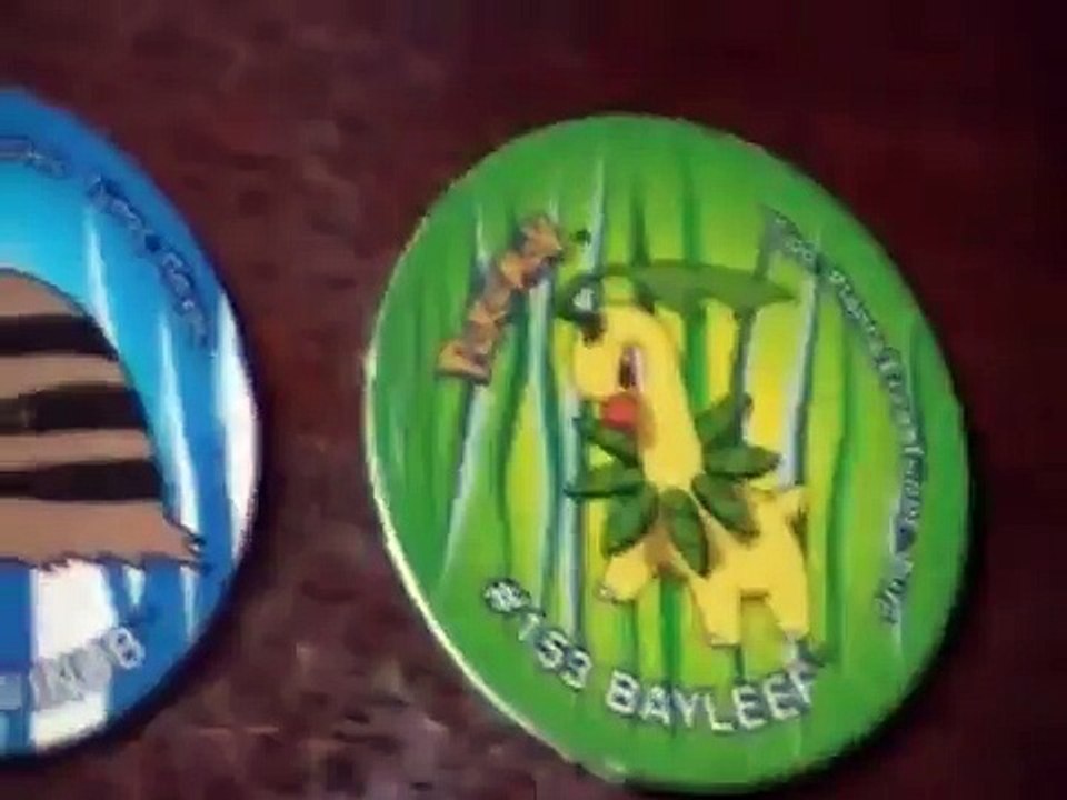 My Pokemon Tazos Collection