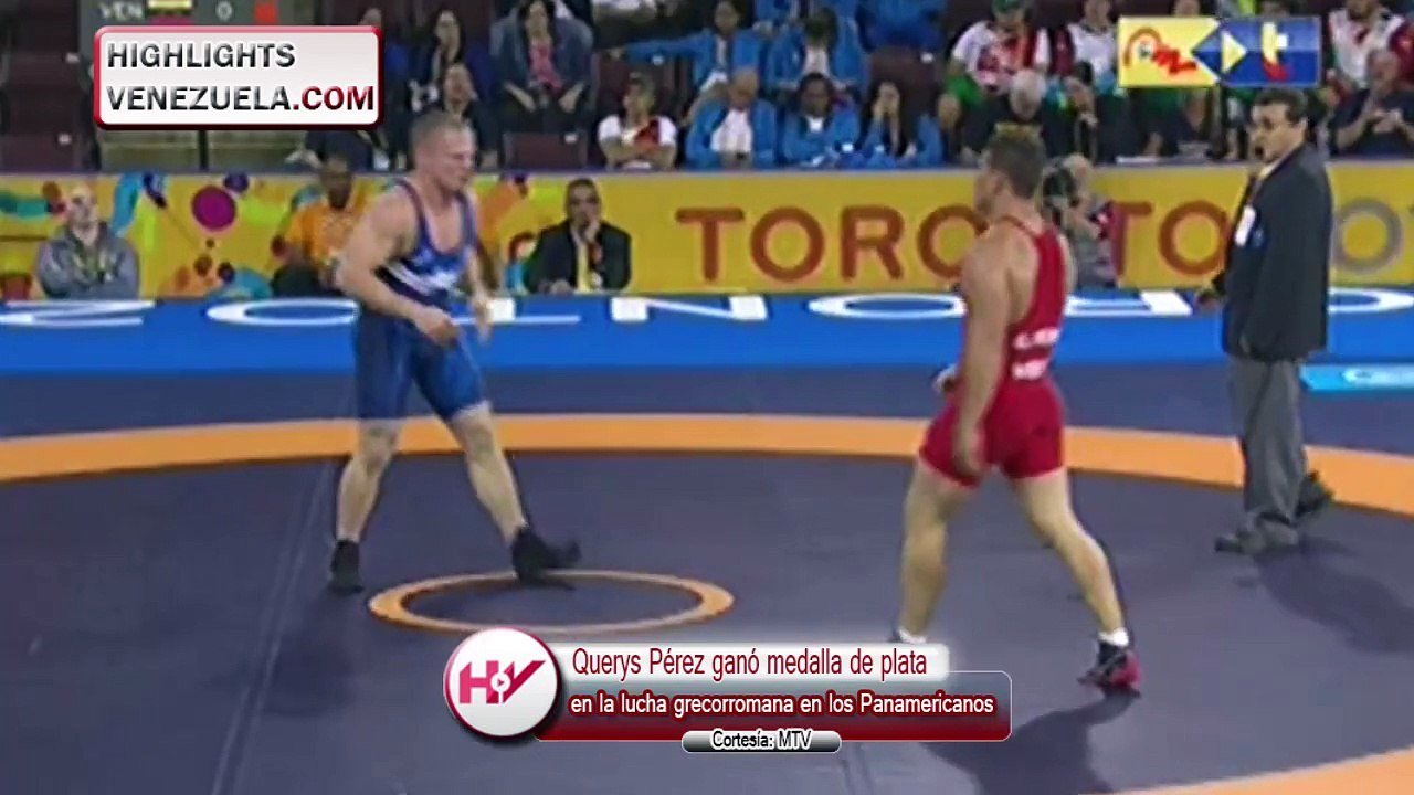 Highlights Panamericanos Querys Pérez ganó medalla de plata en la lucha grecorromana