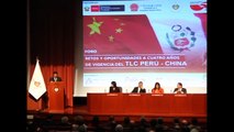 Retos y Oportunidades: Cuatro Años de Vigencia del TLC Perú-China Pt.2