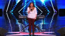 Britney Allen Nervous Singer Covers 'Wherever You Will Go' by The Calling America's Got Talent