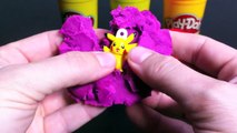 Surprise Eggs Play Doh Pokemon, The Smurfs Playdough egg by Unboxingsurpriseegg