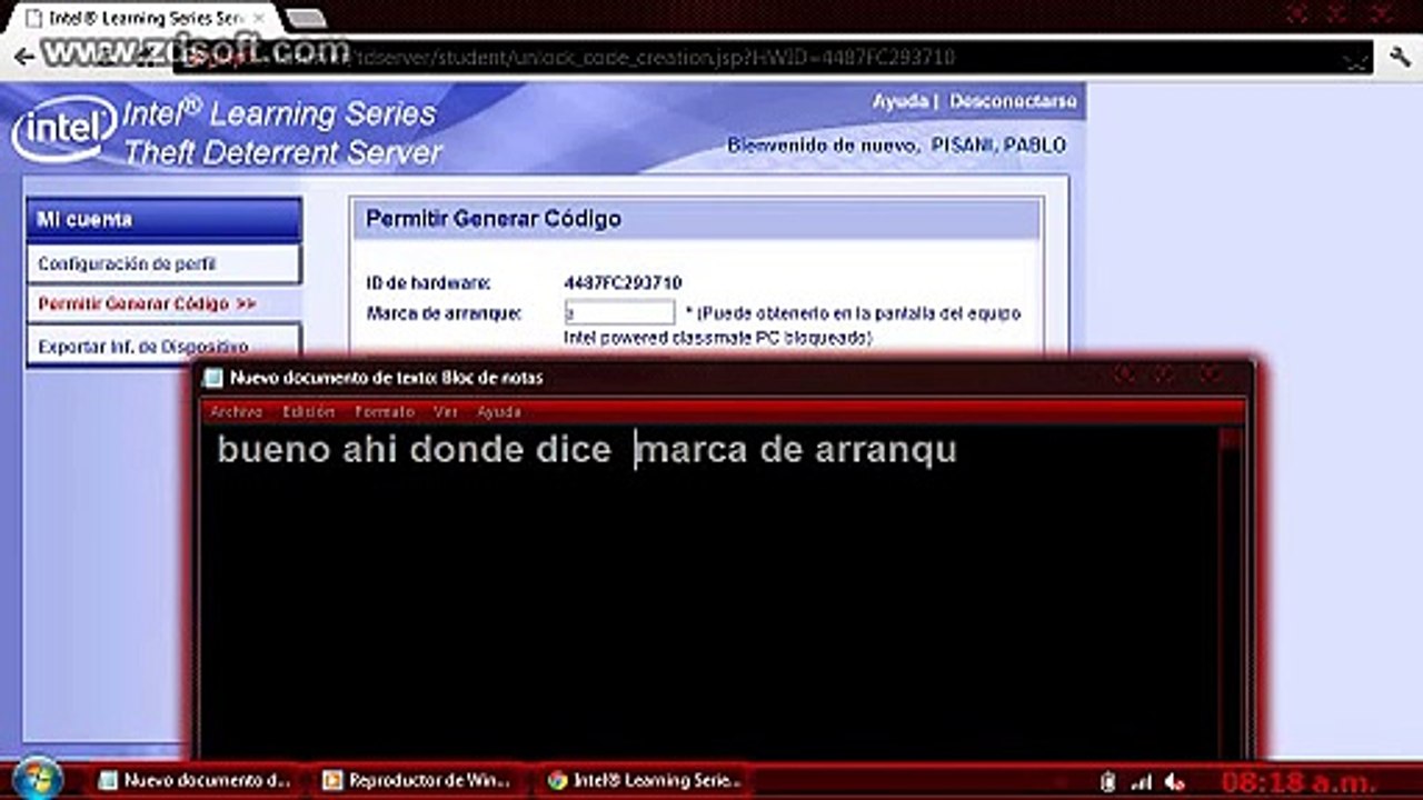 Generando Codigo de DESBLOQUEO para Netbook Del Gobierno