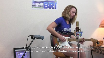 "Jim Lee Blues" Samantha Fish Live at the Studios of Blues Radio International April 16, 2015