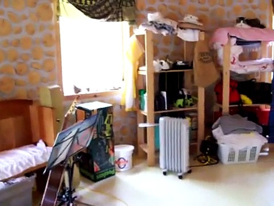 Stackwall/Cordwood Cottage Interior