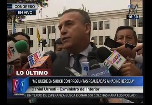 Urresti sobre comisión Belaunde Lossio: debería llamarse 'Amor, Amor, Amor