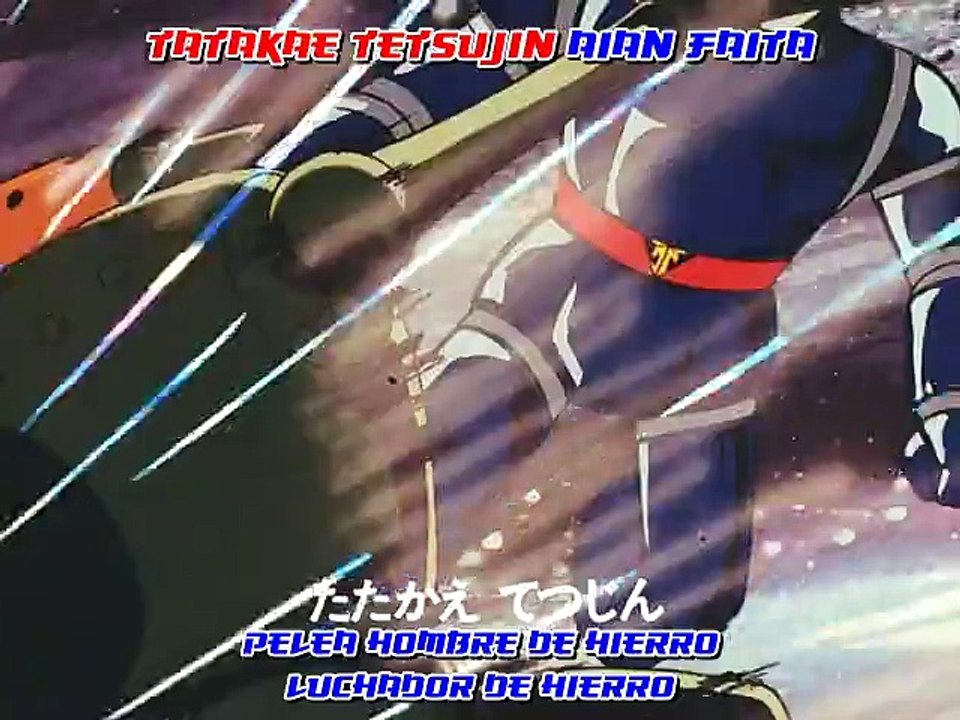 IronMan 28 - Intro-Open Subtitles Spanish Romanji Tetsujin 28-gō  鉄人28号 Subs
