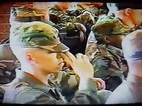U.S. ARMY Basic Training First Day