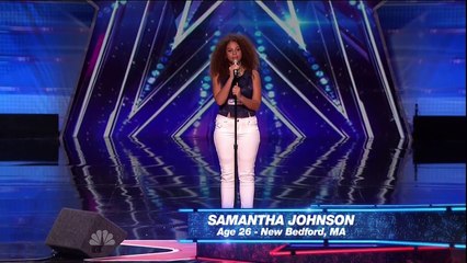 Samantha Johnson - (You Make Me Feel like) A Natural Woman - America's Got Talent - June 30, 2015