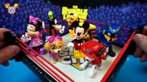 Mickey Mouse Clubhouse Toys vs Paw Patrol Toys - Battle Royal by KidCity