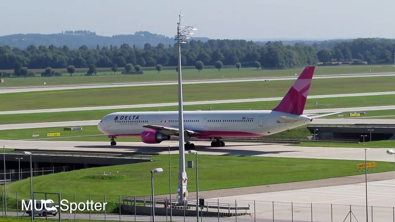 Delta Air Lines Boeing 767-432/ER Flight DL131 Munich München to Atlanta N845MH