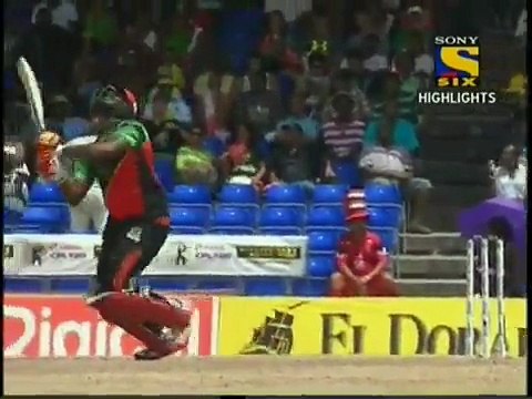 CPL 2015 - Match 20 - St Kitts and Nevis Patriots vs Trinidad and Tobago Red Steel Highlights