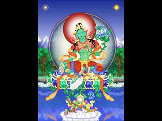 Green Tara - Om Tare Tuttare Ture Soha - Mercedes Bahleda