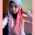 Tutorial Hijab Square *Miss KutiL* On Pink N' Grey