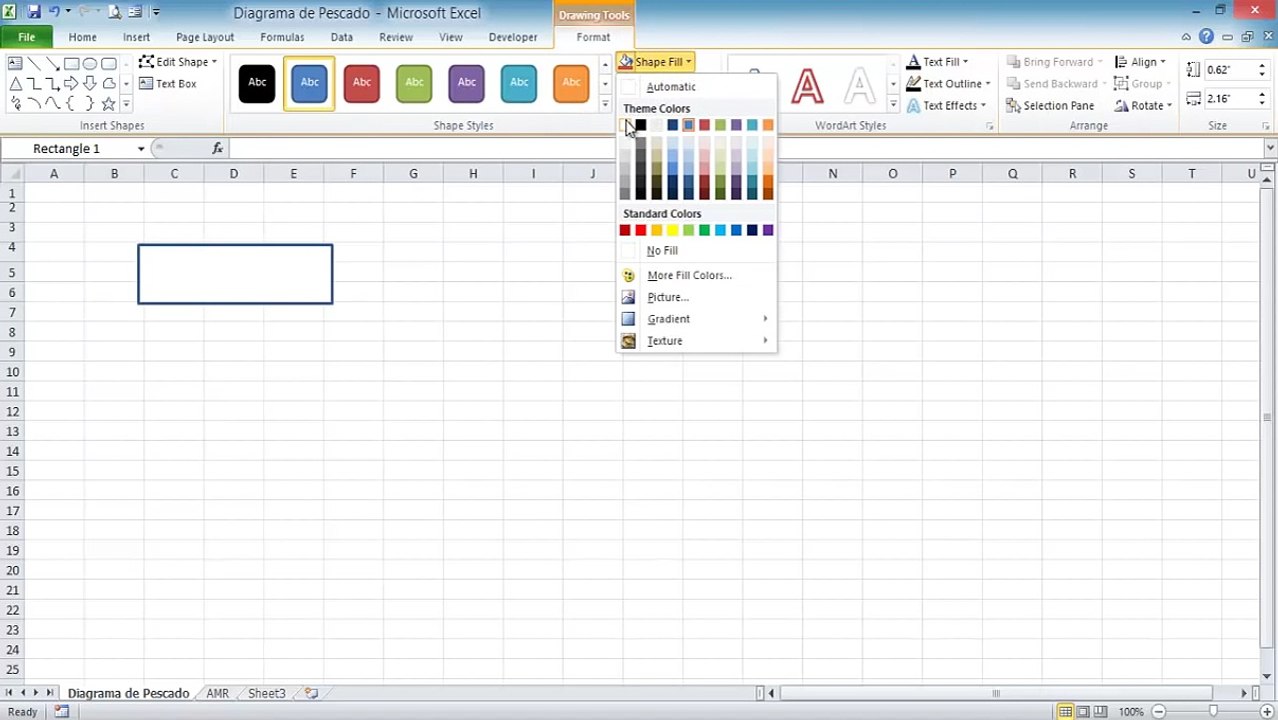 DIAGRAMA CAUSA-EFECTO EN EXCEL | DIAGRAMA DE PESCADO
