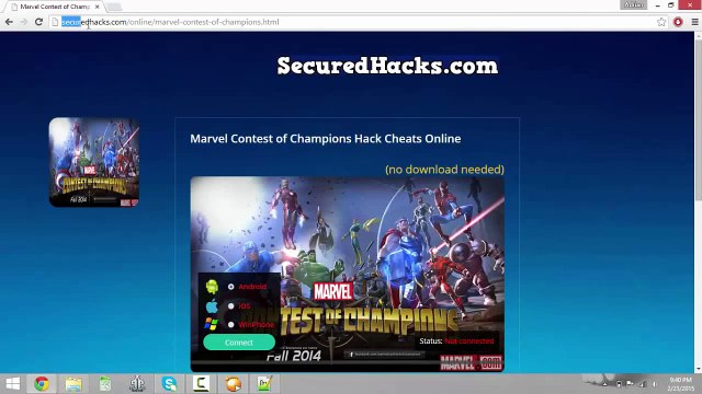 Marvel Contest of Champions Hack Online || iOS & Android || Unlimited Units and Gold