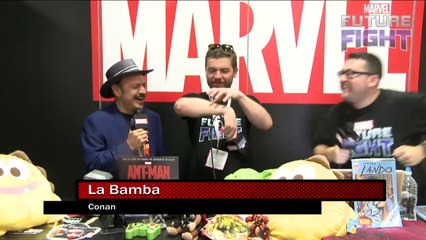 La Bamba from Conan Talks Jack Kirby on Marvel LIVE! at San Diego Comic-Con 2015