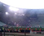 Roma - Catania. Ultras Catanesi seen from Curva Sud