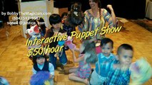 Vancouver Mom Reviews Interactive Puppet Show, Metrotown HIlton Hotel, Burnaby, BC