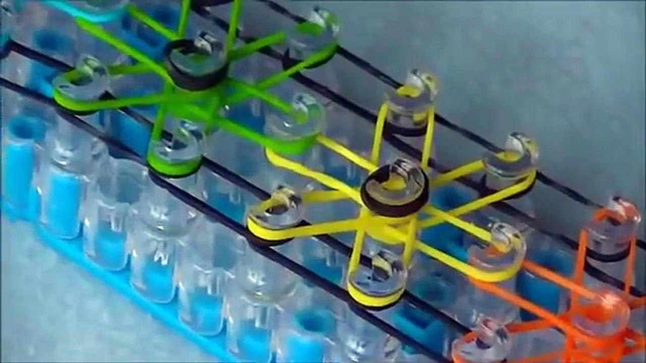 Loom bands видео уроки плетение браслетов