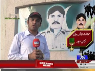 Syed Aamir Shah 26th Report on Havaldar Lalak Jan (Shaheed) new