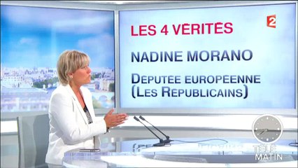 Les exemples un peu incompréhensibles de Nadine Morano pour expliquer que la Grèce coûte cher à la France (1/2)