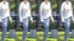 Kendall Jenner suffers wardrobe malfunction as she goes braless