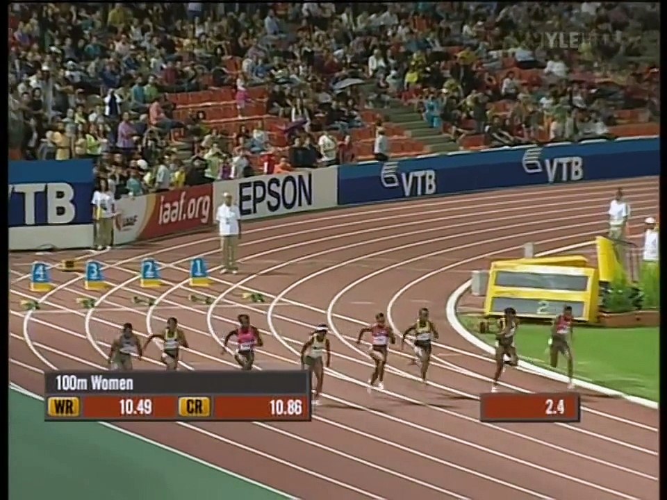 100m - Carmelita Jeter - 10.67 - World Athletics Final Thessaloníki 2009