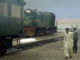Pakistan Railways: Jaffar Express at Abe Gum Railway Station
