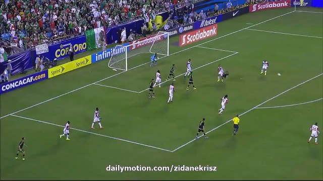 3-3 Andrés Guardado Fantastic Powerfull Shot Goal - Mexico v. Trinidad and Tobago - Gold Cup 2015