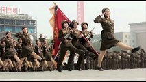 North Korea vs South Korea Marching Girls.mp4