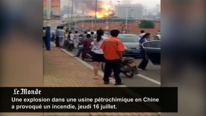 Déflagration dans une usine pétrochimique en Chine
