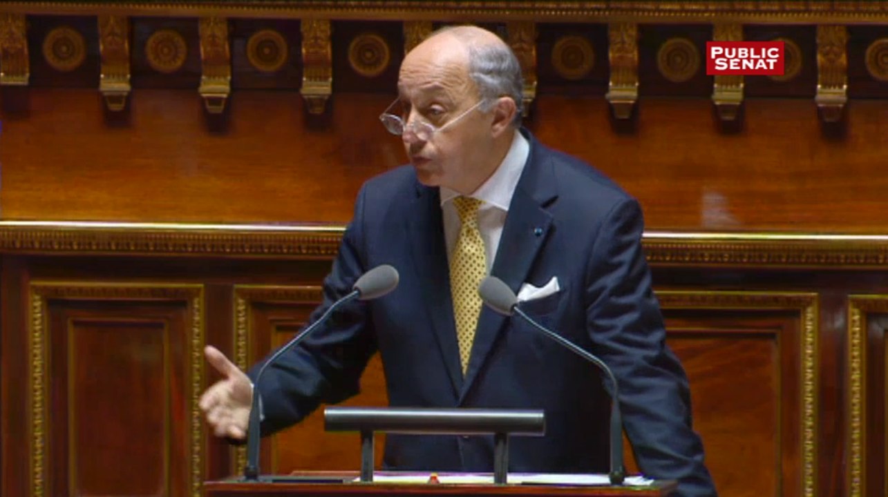 Quand Laurent Fabius salue le travail de Laurent Fabius