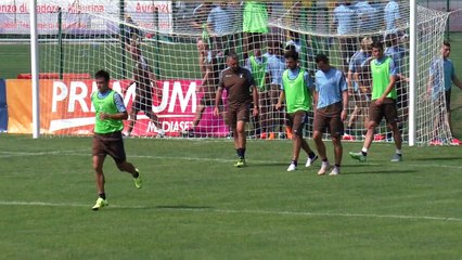 FELIPE IMPAZIENTE DI COMINCIARE L'ALLENAMENTO / Cittaceleste.it